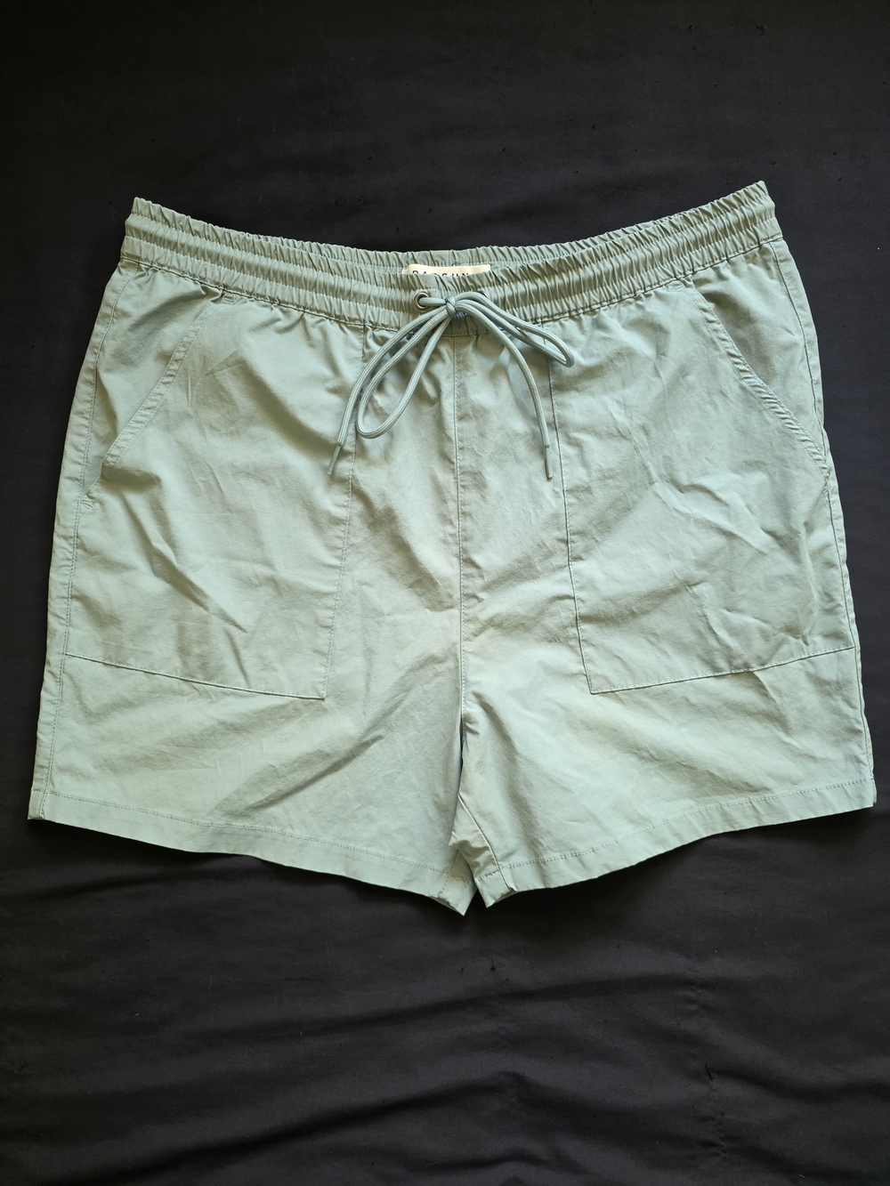 PacSun Men's Light Sage Teal Green Hybrid Volley Large Shorts